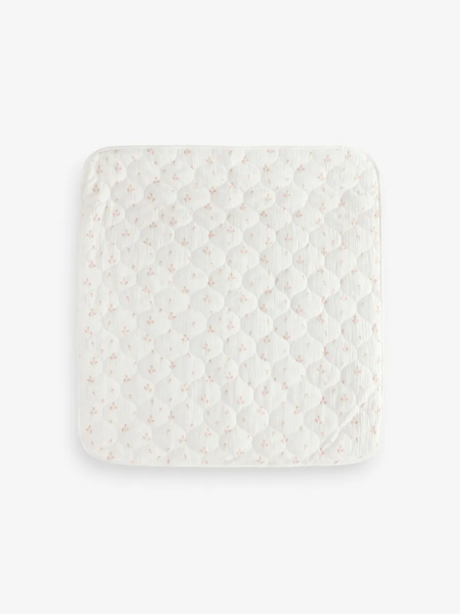 Kussentjes En Plaids|Kussentjes En Plaids*Next Fleece babydeken Delicate Floral Muslin