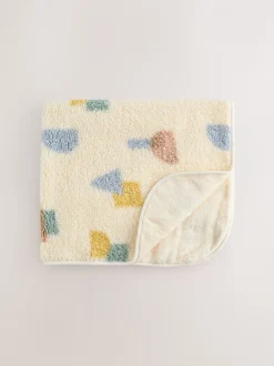 Babyartikelen En Slaapzakken |Kinderbeddengoed*Next Fleece babydeken Crème figuurtjes