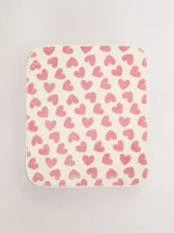 Babyartikelen En Slaapzakken |Kinderbeddengoed|Next Fleece babydekentje Roze met hartjes