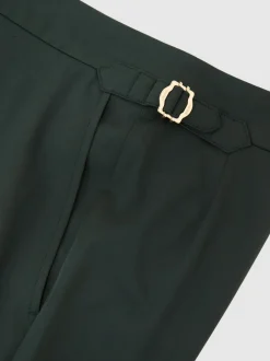 Badkleding*Reiss - Sun Side-Adjuster Swim Shorts Flessengroen