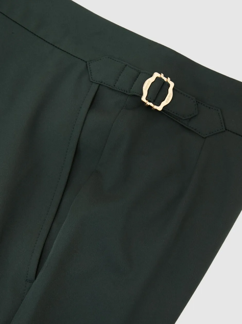 Badkleding*Reiss - Sun Side-Adjuster Swim Shorts Flessengroen