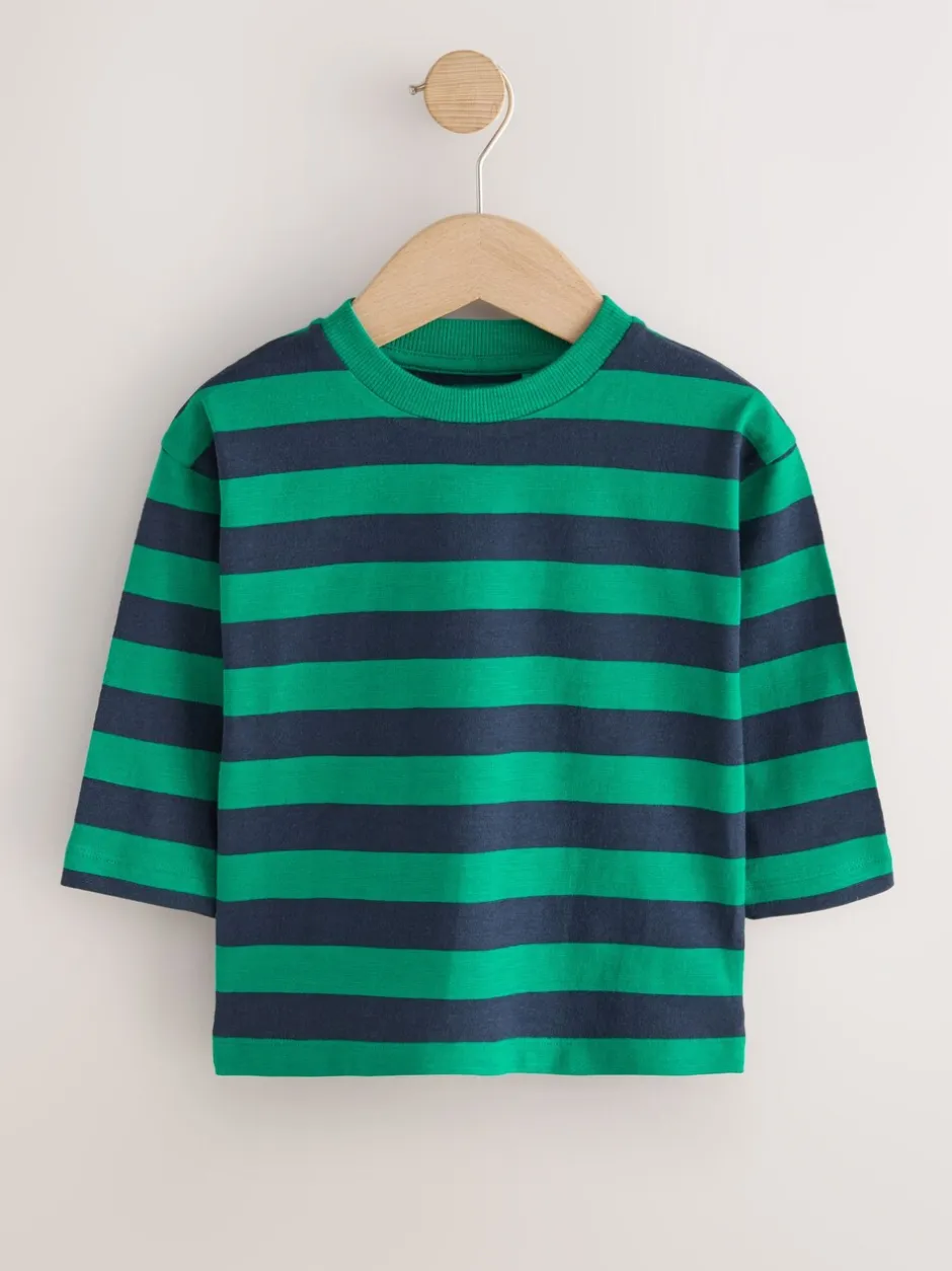 T-Shirts|Tops*Next Fleurig met dierenprint - Set van 5 T-shirts met lange mouwen (3 mnd-7 jr)