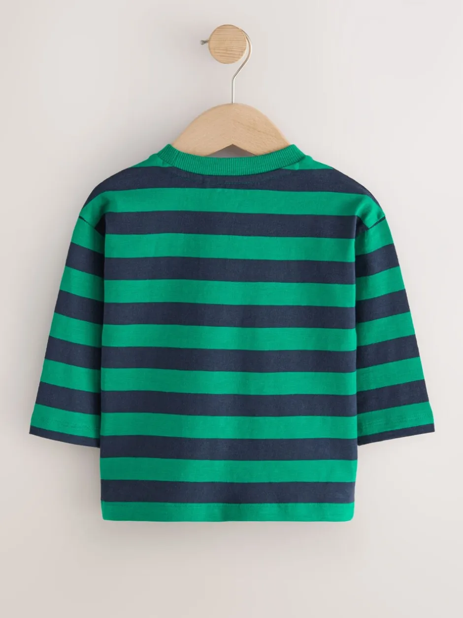 T-Shirts|Tops*Next Fleurig met dierenprint - Set van 5 T-shirts met lange mouwen (3 mnd-7 jr)