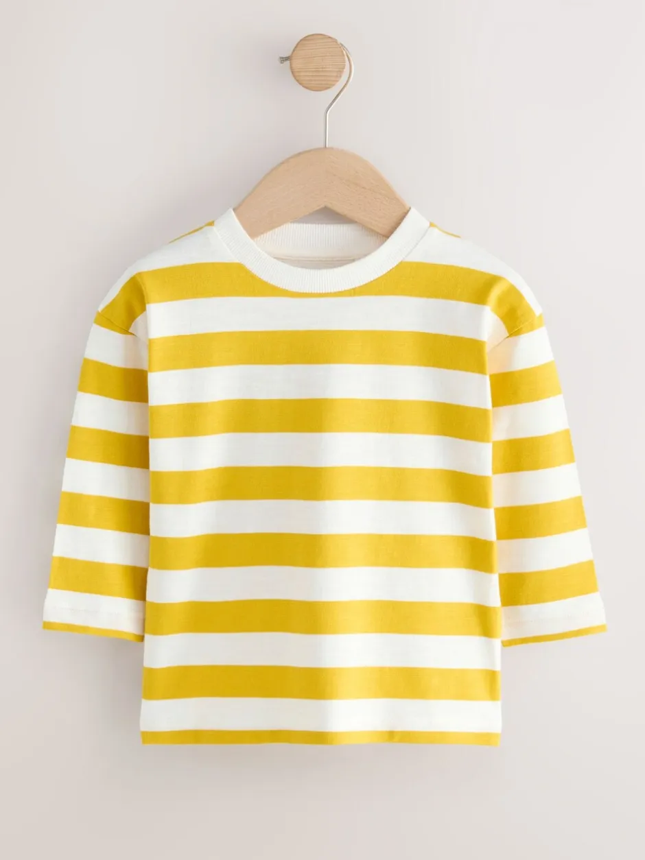 T-Shirts|Tops*Next Fleurig met dierenprint - Set van 5 T-shirts met lange mouwen (3 mnd-7 jr)