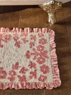 Handdoeken En Badmatten|Next Floral Frill Bath Mat