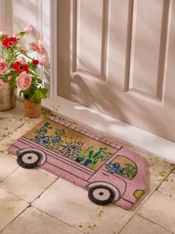 Deurmatten|Vloerkleden En Lopers|Next Floral Van Shaped Doormat