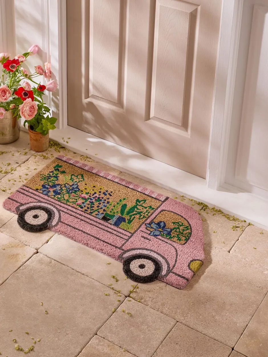 Deurmatten|Vloerkleden En Lopers|Next Floral Van Shaped Doormat