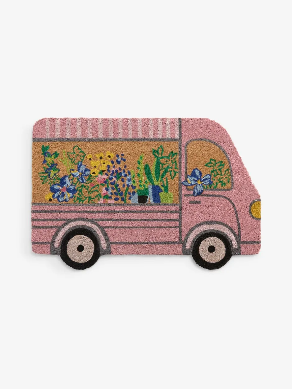 Deurmatten|Vloerkleden En Lopers|Next Floral Van Shaped Doormat
