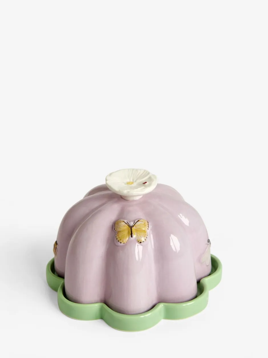 Tafelgerei|Next Floral Wildlife Butter Dish