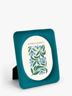 Fotolijsten|Next Fluwelen fotolijst Blauwgroen