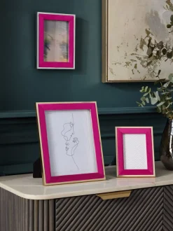 Fotolijsten*Next Fluwelen fotolijst Roze