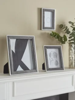 Fotolijsten|Next Fluwelen fotolijst Grijs