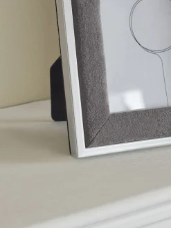 Fotolijsten|Next Fluwelen fotolijst Grijs