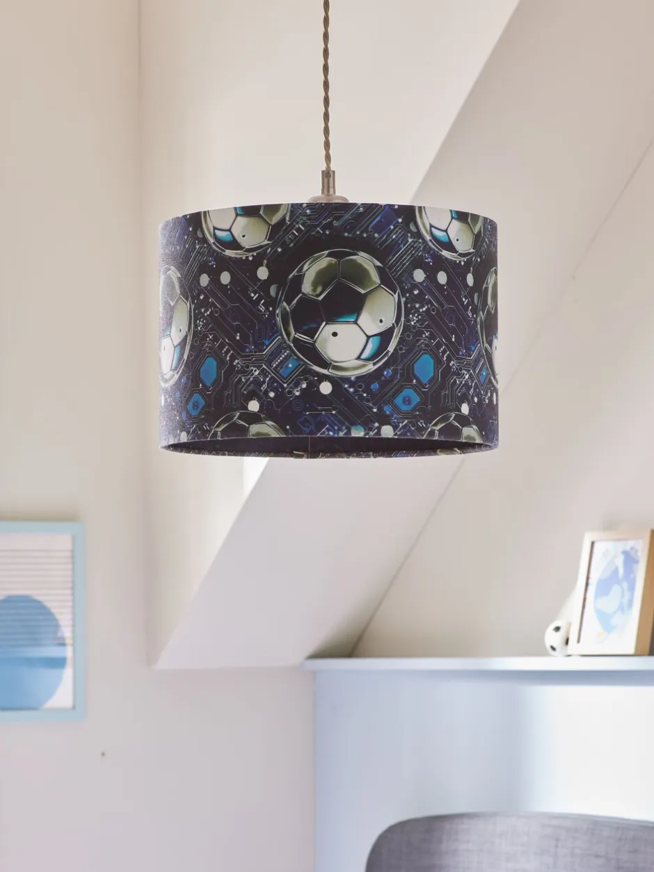 Lampenkappen|Verlichting*Next Football Easy Fit Pendant Lamp Shade Zwart