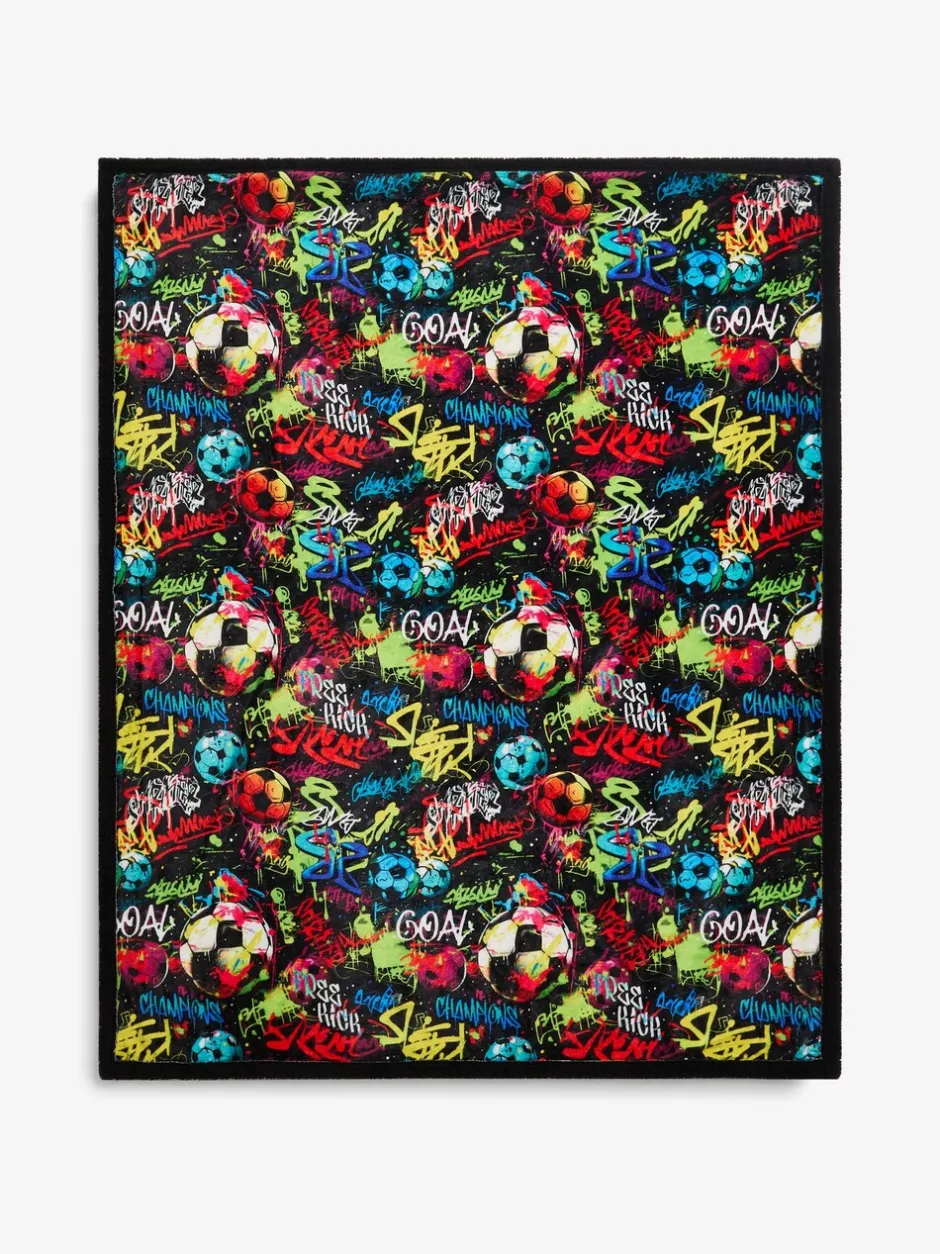 Kussentjes En Plaids|Kussentjes En Plaids*Next Football Fleece Throw
