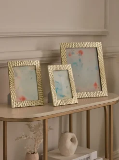 Fotolijsten*Next Fotolijst met geometrisch patroon Goud