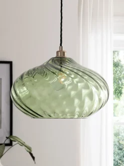 Lampenkappen|Verlichting*Next Freya Easy Fit lampenkap Groen