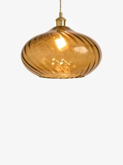 Lampenkappen|Verlichting|Next Freya Easy Fit lampenkap Barnsteenoranje