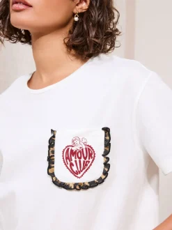 Pyjama's|Friends Like These Amour Leopard Short Sleeve Pyjamas
