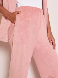 Pyjama's*Friends Like These Bow Embossed Pyjama Bottoms