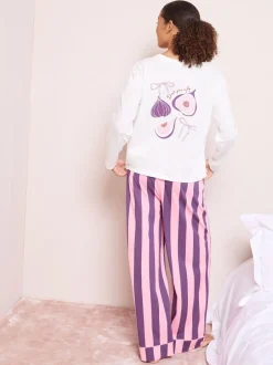 Pyjama's*Friends Like These Don’t Give A Fig Long Sleeve Pyjamas