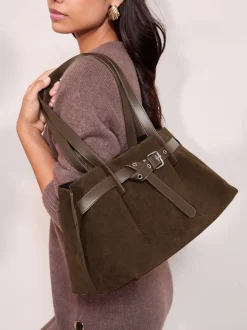 Tassen En Portemonnees|Friends Like These Faux Suede Slouch Tote Bag