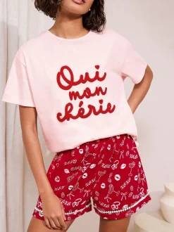 Pyjama's|Loungewear*Friends Like These Mon Cherie Valentines Short Pyjamas