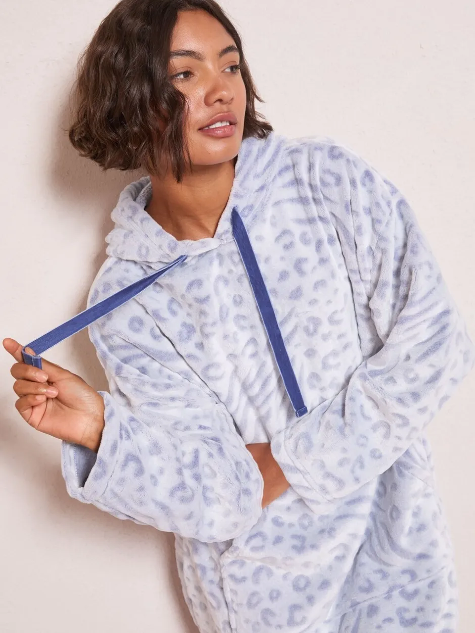 Badjassen*Friends Like These Zebra Snoodie Robe