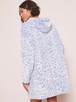 Badjassen*Friends Like These Zebra Snoodie Robe