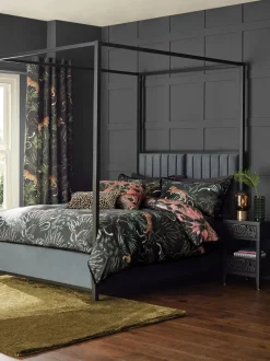 Beddengoedsets En Dekbedovertrekken*Next Fringed Tiger Duvet Cover and Pillowcase Set