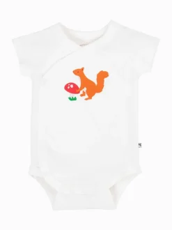 Rompertjes En Hemdjes*Frugi Shay 2 pack witte bodysuits