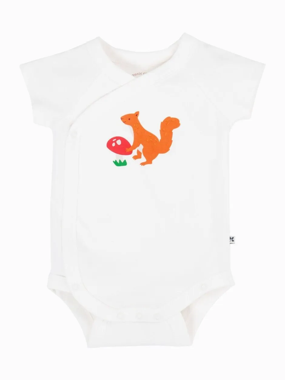 Rompertjes En Hemdjes*Frugi Shay 2 pack witte bodysuits