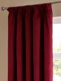 Gordijnen|Gordijnen*Furn The Ultimate Velvet 100 Blackout Thermal Pencil Pleat Curtains