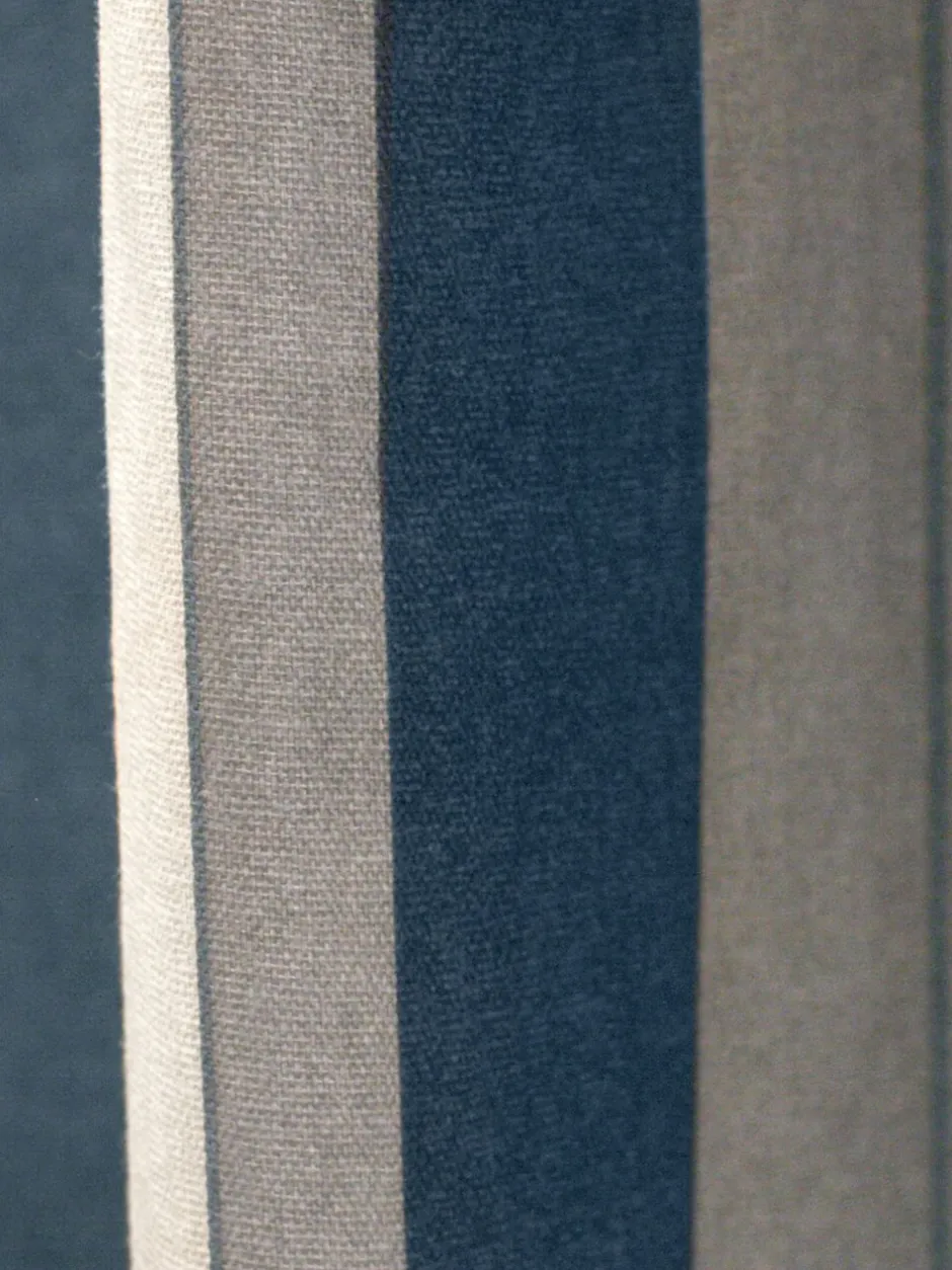 Gordijnen|Gordijnen*Fusion Whitworth ringgordijnen Blauw