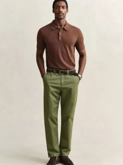 Formele Broek*Gant Regular Fit Classic Stretch Chino Trousers