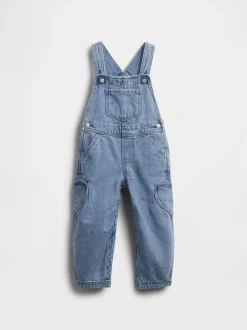Rompertjes En Tuinbroeken|Jumpsuits En Playsuits*Gap Heart Pocket Horseshoe Dungarees (6mths-5yrs)
