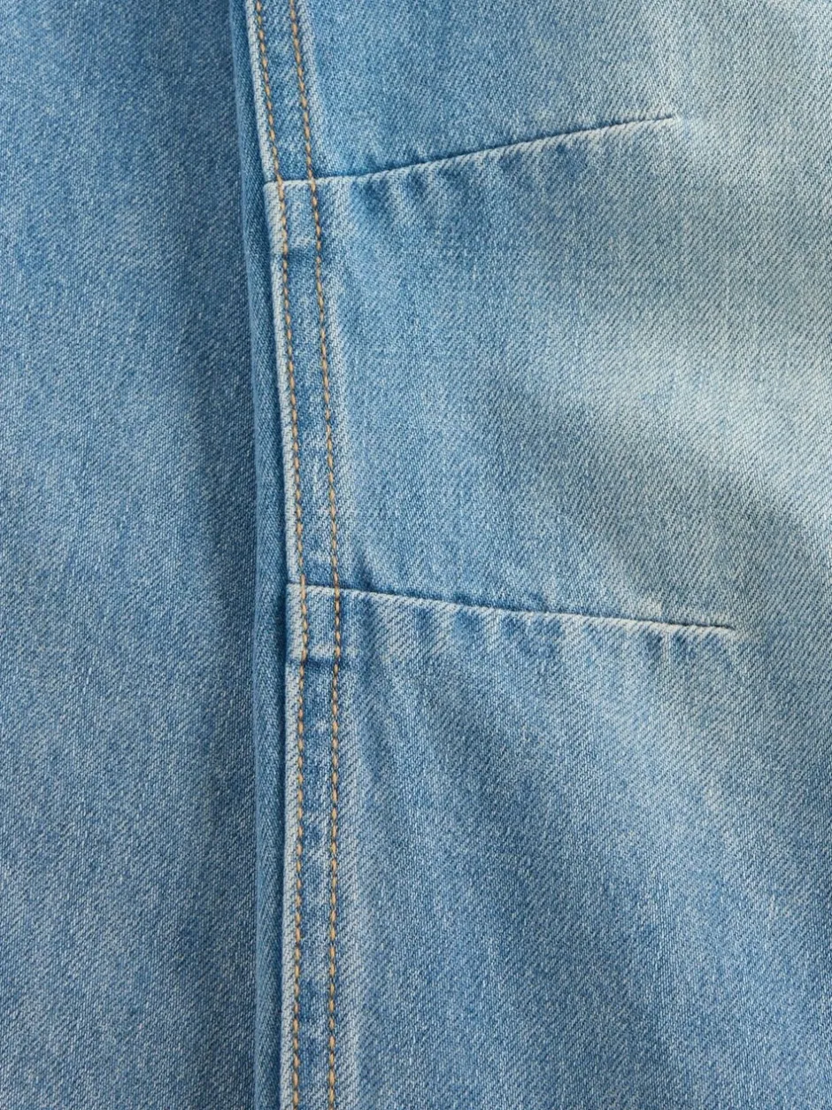 Jeans|Gap High Waisted Easy Barrel Jeans (4-13yrs) (4-13yrs)