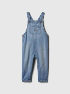 Tuinbroeken*Gap katoenen denim tuinbroek (0-24mnd)