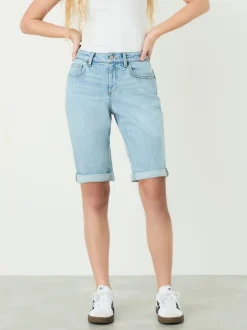 Shorts*Next - Knielange Bermuda denim shorts Gebleekt
