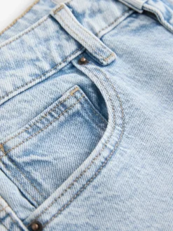Shorts*Next - Knielange Bermuda denim shorts Gebleekt