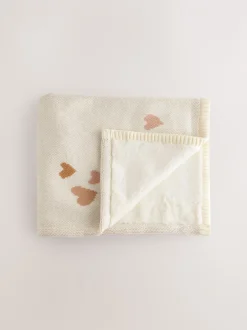 Kussentjes En Plaids|Kussentjes En Plaids*Next Gebreide babydeken Harten