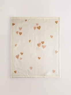 Kussentjes En Plaids|Kussentjes En Plaids*Next Gebreide babydeken Harten