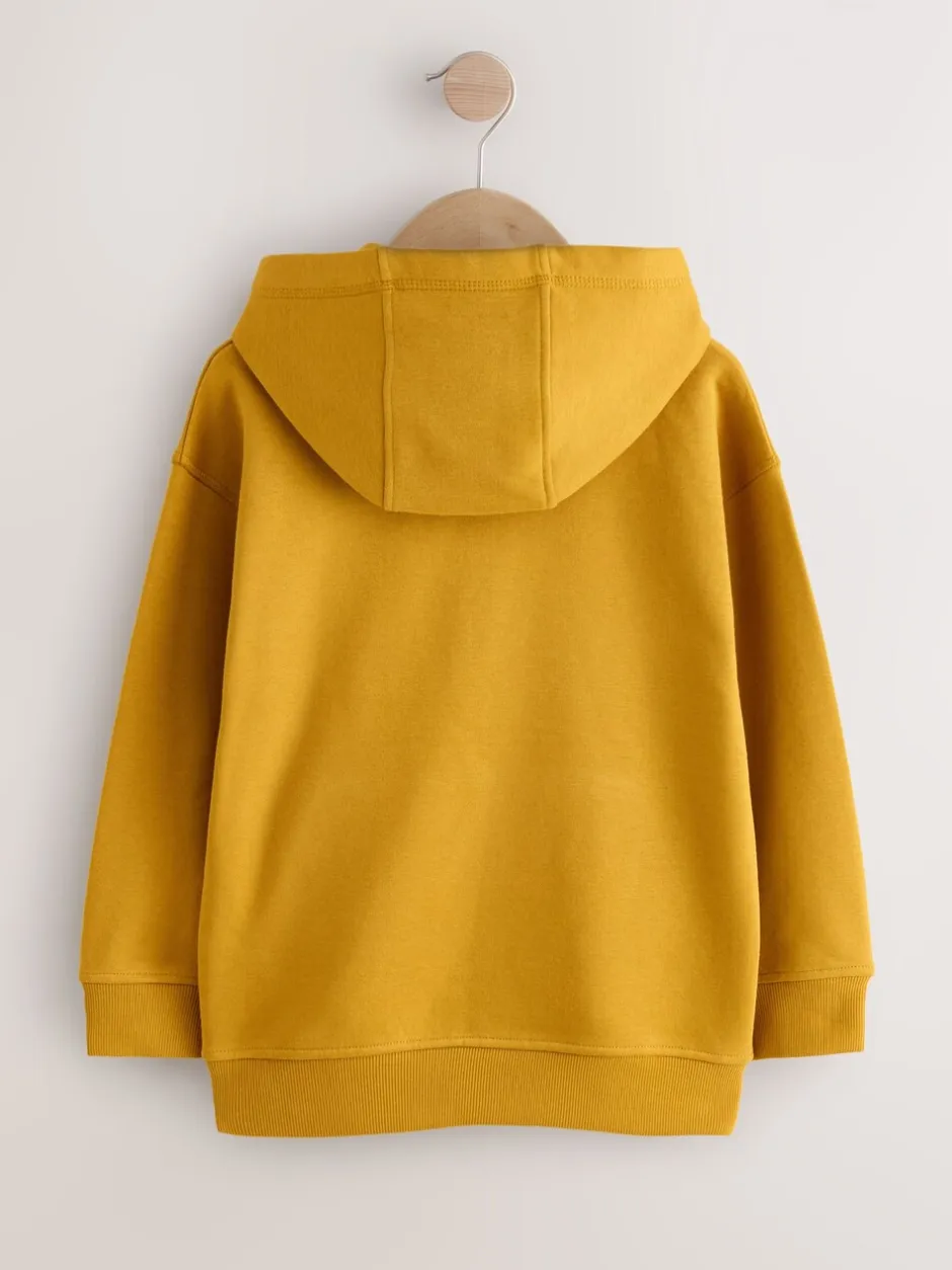 Sweaters En Hoody´S*Next Geel - Effen jersey hoodie (3-16 jr)