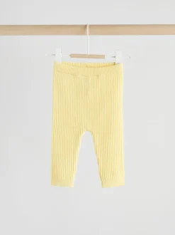 Sets En Combisets|Truien En Breisels*Next Geel - Gebreide babytrui en leggings set 2 -delig (0mnd -3jr)