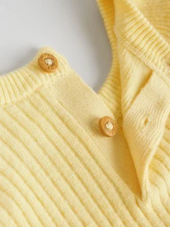 Sets En Combisets|Truien En Breisels*Next Geel - Gebreide babytrui en leggings set 2 -delig (0mnd -3jr)