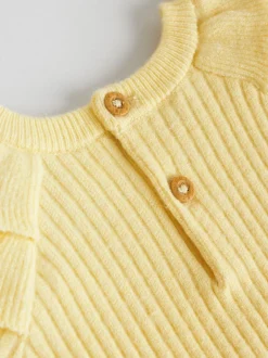 Sets En Combisets|Truien En Breisels*Next Geel - Gebreide babytrui en leggings set 2 -delig (0mnd -3jr)