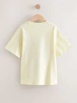 T-Shirts|Next Geel - Nirvana Oversized Graphic T-Shirt (3-16yrs)