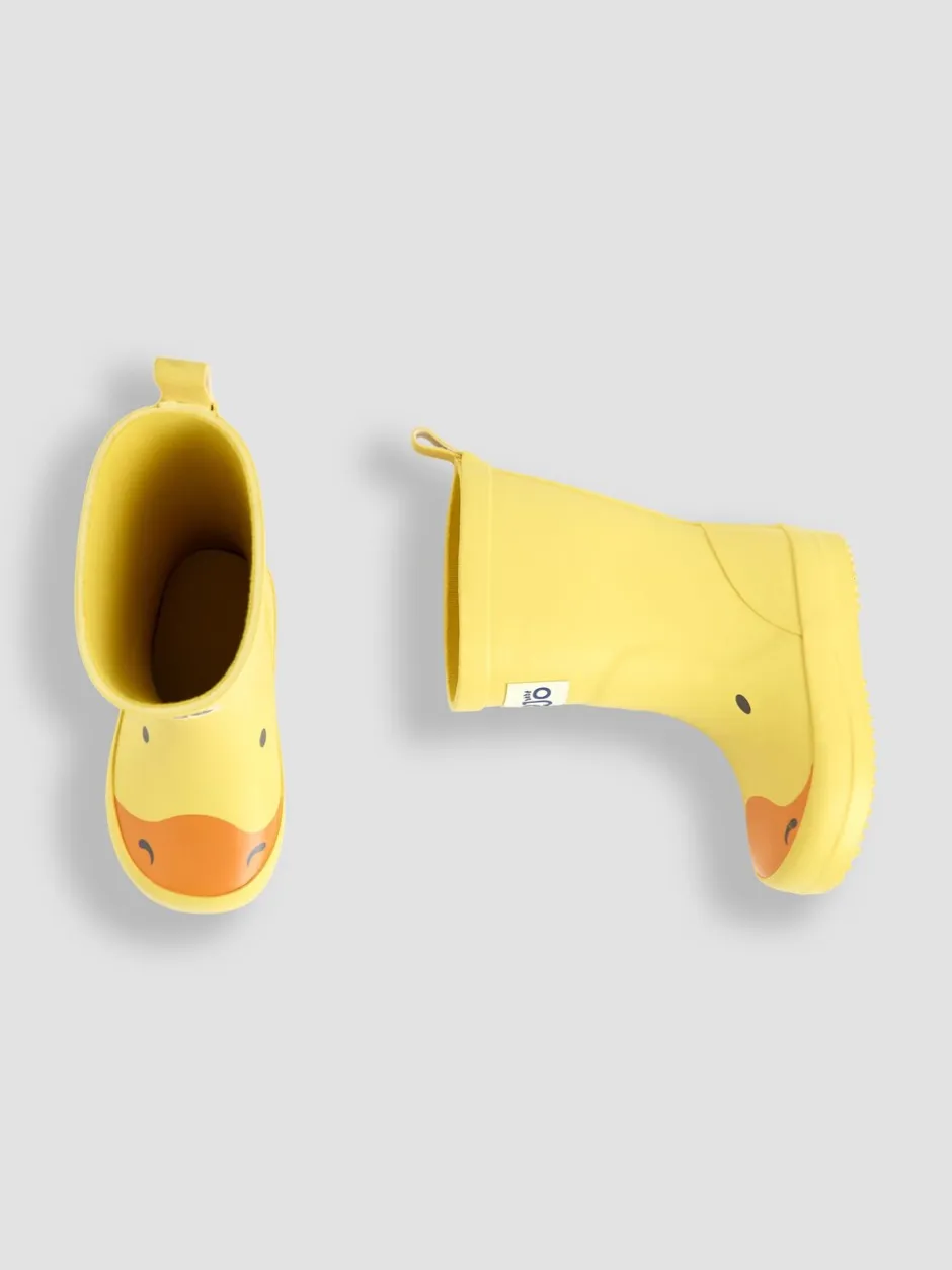 Laarzen|Laarzen|Jojo Maman Bébé - Character Wellies Geel met eend