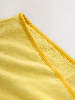 Badkleding|Badkleding*Next - Towelling Poncho (9mths-6yrs) Geel met leeuwprint