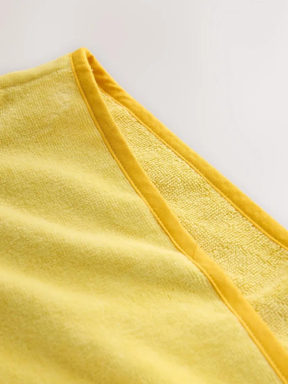 Badkleding|Badkleding*Next - Towelling Poncho (9mths-6yrs) Geel met leeuwprint